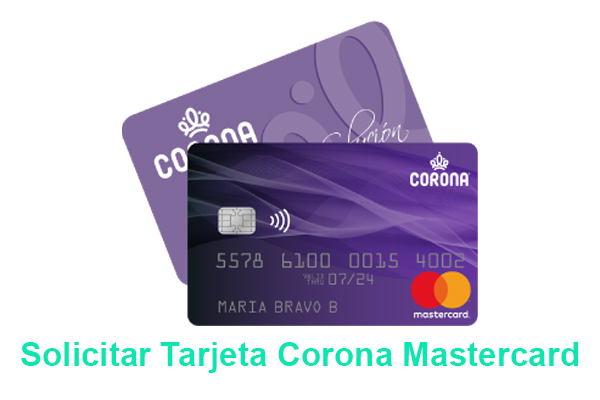 Solicitar Tarjeta Corona Mastercard